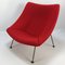 Vintage Oyster Chair mit Ottomane von Pierre Paulin für Artifort, 1965, 2er Set 3