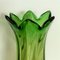 Large Italian Green Murano Glass Vase, 1950s 6