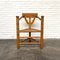 Mid-Century Swedish Carved Monk Chair in Oak, 1950s 1