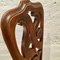 Antique Carved Walnut Side Chair 7