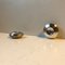 Sterling Silver Salt and Pepper Shakers by Hans Hansen for Cohr, Set of 2 3