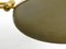 Lampada da tavolo grande in ottone con collo regolabile e paralume di Hillebrand, anni '70, Immagine 16