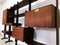 Italian Teak Wood Freestanding Bookcase with Four Modules by Vittorio Dassi, 1950s, Image 18