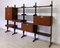 Italian Teak Wood Freestanding Bookcase with Four Modules by Vittorio Dassi, 1950s, Image 3