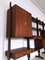 Italian Teak Wood Freestanding Bookcase with Four Modules by Vittorio Dassi, 1950s, Image 8