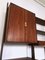 Italian Teak Wood Freestanding Bookcase with Four Modules by Vittorio Dassi, 1950s 9