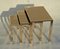 Cigogne Nesting Tables from Belgo Chrom / Dewulf Selection, 1970s, Set of 3, Image 2