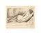 Nude - Original Lithograph on Paper by Pierre Guastalla 1950s, Image 2