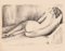 Nude - Original Lithograph on Paper by Pierre Guastalla 1950s, Image 1