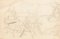 Nude - Matita originale su carta di Jeanne Daour - 1943 1943, Immagine 1