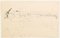 Beach - Original Bleistift auf Papier von Jeanne Daour - 1940 1940 1