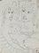 Narcissus - Pen on Paper von Tono Zancanaro - 1962 1962 1