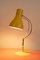 Lámpara de mesa vintage amarilla de Josef Hurka para Napako, Imagen 2