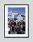 Zermatt Skiing Oversize C Print Framed in Black by Slim Aarons 2