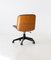 Black Leather Swivel Desk Chair by Ico Luisa Parisi for MIM Roma, 1960s 2