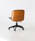 Black Leather Swivel Desk Chair by Ico Luisa Parisi for MIM Roma, 1960s, Image 2