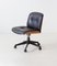 Black Leather Swivel Desk Chair by Ico Luisa Parisi for MIM Roma, 1960s 1