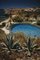 Algarve Hotel Pool Oversize C Print Framed in White by Slim Aarons 1