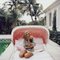 Alice Topping Oversize C Print Framed in White by Slim Aarons, Immagine 1