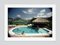 Angra Dos Reis Oversize C Print Framed in White by Slim Aarons, Image 2