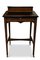Early 20th Century Oak Desk On Brass Castors with & Black Leather Inlay, Image 1