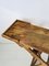 Tabla de planchar plegable rústica antigua de madera maciza, década de 1900, Imagen 16