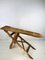 Antique Rustic Solid Wood Folding Ironing Board, 1900s 17