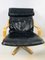Mid-Century Swedish Leather Swivel Chairs, 1970s, Set of 2, Image 11