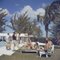 At Lyford Cay Oversize C Print Framed in White by Slim Aarons 1