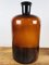 Vintage Glass Cork Pharmaceutical Bottles 1920s, Set of 3 3