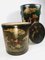 Antique Chinese Hand-Painted Lacquered Rise Barrels, 1850s, Set of 2 20