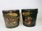 Antique Chinese Hand-Painted Lacquered Rise Barrels, 1850s, Set of 2 14