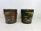 Antique Chinese Hand-Painted Lacquered Rise Barrels, 1850s, Set of 2 47