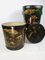 Antique Chinese Hand-Painted Lacquered Rise Barrels, 1850s, Set of 2 4