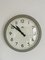 Vintage Dutch Steel School Clock from Nufa, 1960s, Immagine 1