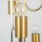 Brass and Brass 6-Light Chandelier Lantern from Lamtern Milano, 1970s 7