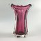 Large Mid-Century Murano Glass Vase from Fratelli Toso, 1950s 3