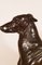 Art Deco Greyhound Skulptur von Jules Edmond Masson für Max Le Verrier, 1930er 20
