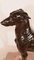 Art Deco Greyhound Skulptur von Jules Edmond Masson für Max Le Verrier, 1930er 12