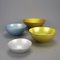 Anodized Aluminum Bowls by Bjørn Engø for Emalox, 1950s, Set of 4 2