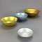 Anodized Aluminum Bowls by Bjørn Engø for Emalox, 1950s, Set of 4 3