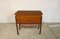 Danish Modern Teak and Wicker Sewing Table or Storage Trolley, 1960s 8