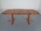 Teak Extendable Dining Table from Glostrup, 1960s, Image 1