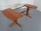 Teak Extendable Dining Table from Glostrup, 1960s 2