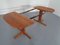 Teak Extendable Dining Table from Glostrup, 1960s, Image 2