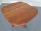 Teak Extendable Dining Table from Glostrup, 1960s, Image 8