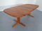 Teak Extendable Dining Table from Glostrup, 1960s, Image 5