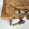 Vintage Oak Workbench, Czechoslovakia, 1950s 4