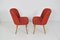 Sedie Mid-Century foderate, anni '60, set di 2, Immagine 4