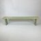 Vintage Industrial Wooden Bench with Original Paint, 1930s, Image 2